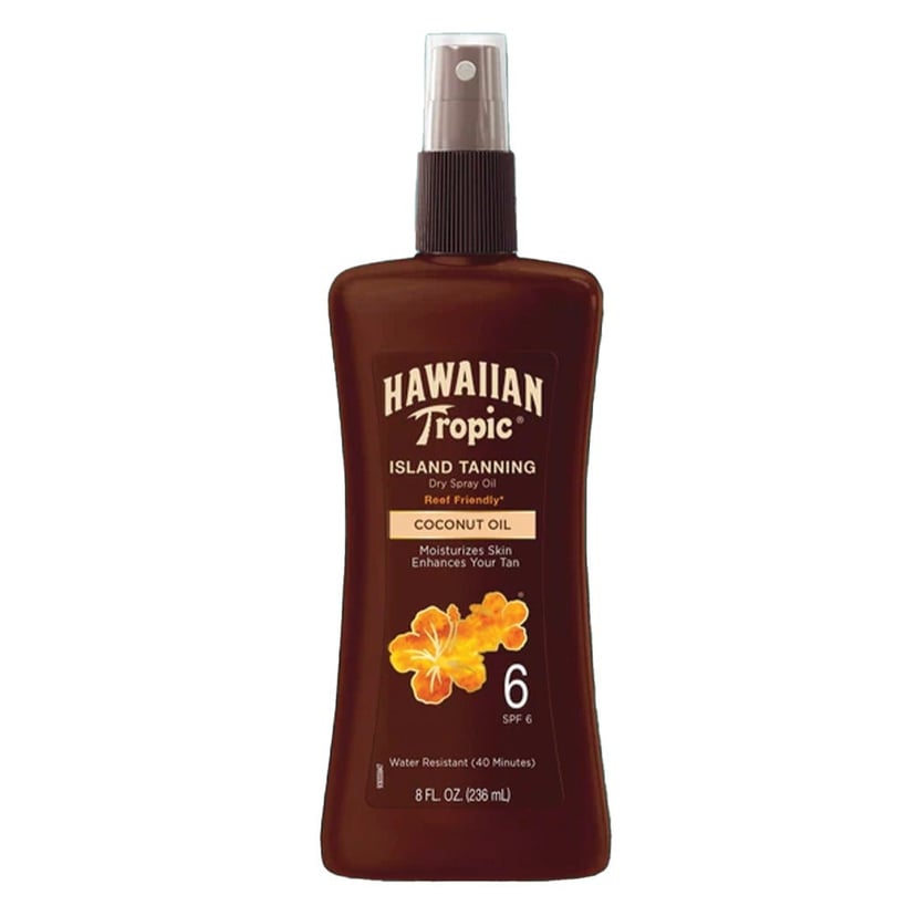 Hawaiian Tropic Island Tanning spf6 Coconut Oil Spray 236 ml