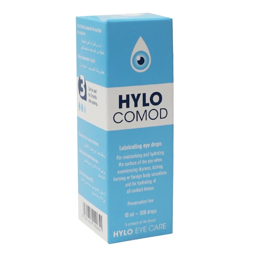 Hylo-Comod 0.1% Eye Drop 10ml