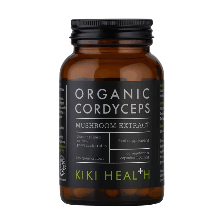 KIKI Health Organic Cordyceps Vegetarian Capsules 60's