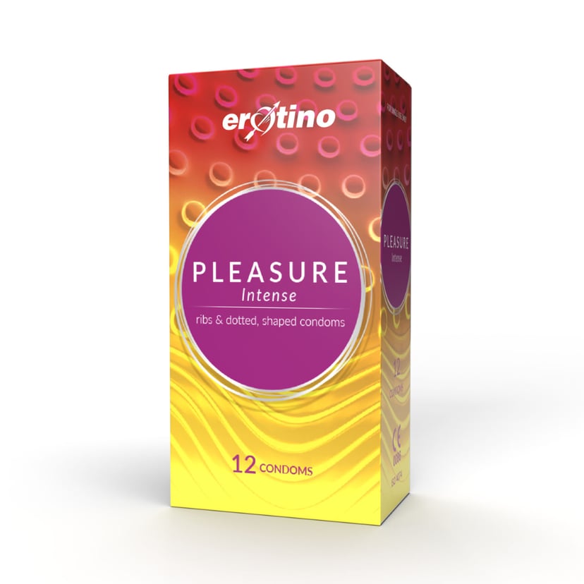 Erotino Pleasure Intense Condoms 12's