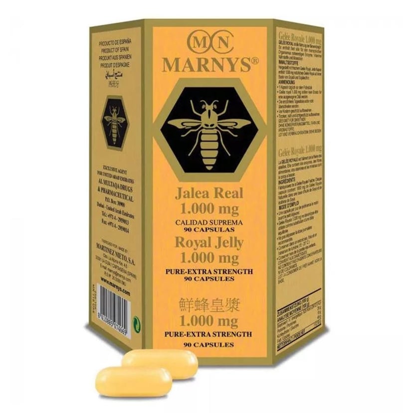 Marnys Royal Jelly 1000 mg 90 Capsules