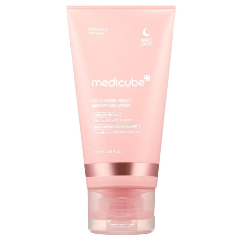 Medicube Collagen Night Wrapping Mask, Overnight Firming, Hydration and Glow Care, 75ml