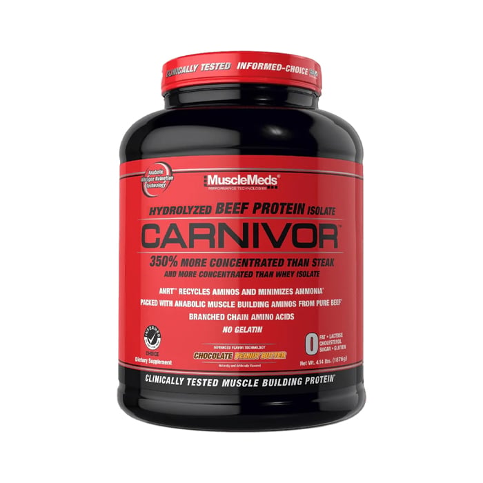 MuscleMeds Carnivor Chocolate Peanut Butter 4Lb