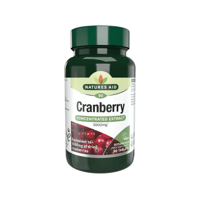 Natures Aid Cranberry 5000mg 30 Tablets