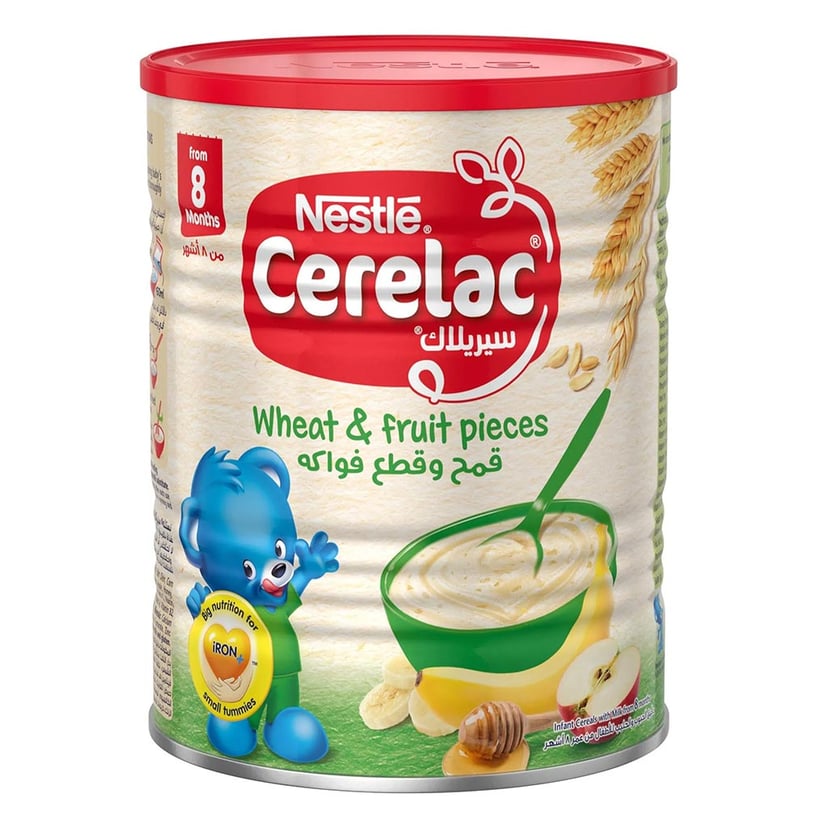 Nestle Cerelac Wheat& Fruit Pieces 400 g