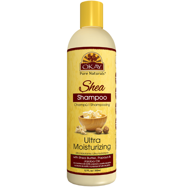 Okay Pure Naturals Shea Shampoo 12oz