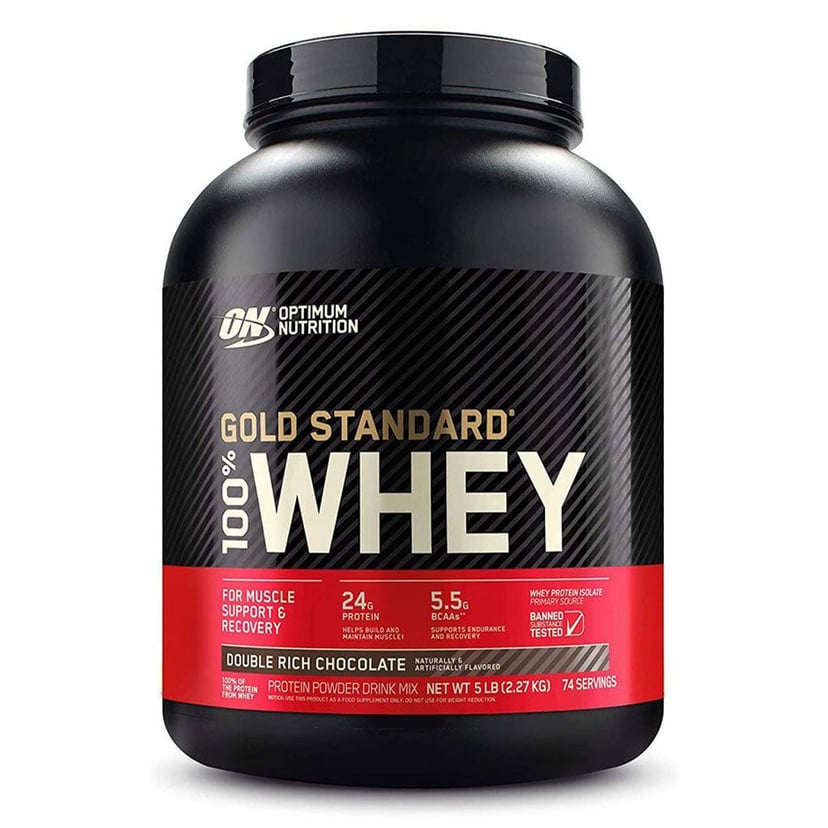 Optimum Nutrition 100% Gold Standard  Whey Double Rich Chocolate 5lb