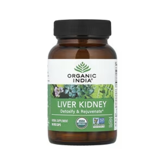 Organic India LKC Liver Kidney Care Veg Capsules 90s