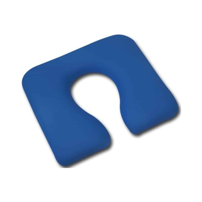 Orthos Blue Gel Bedsore Prevention Cushion Horseshoe Shape (46x41x1.5cm)