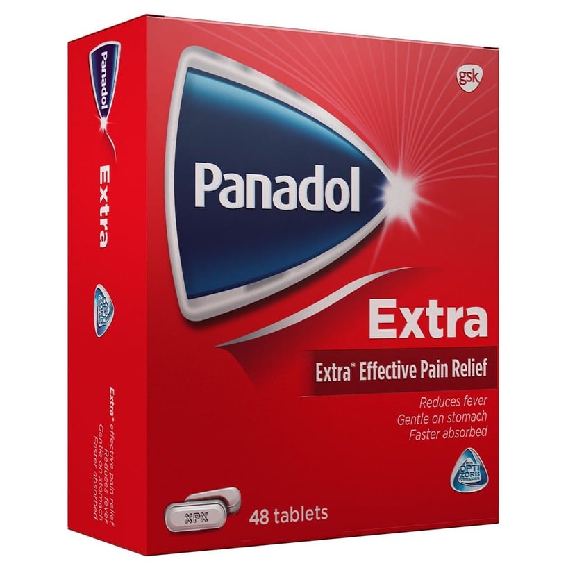 Panadol Extra with Optizorb, 48 Tablets