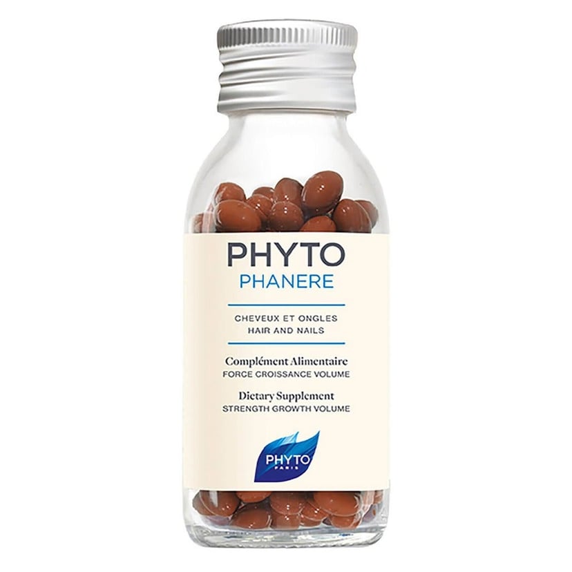 Phyto Phytophanere Hair and Nail Strengthening Capsules, Growth Support, Volume Boost & Anti-Hair Fall Care, 120s