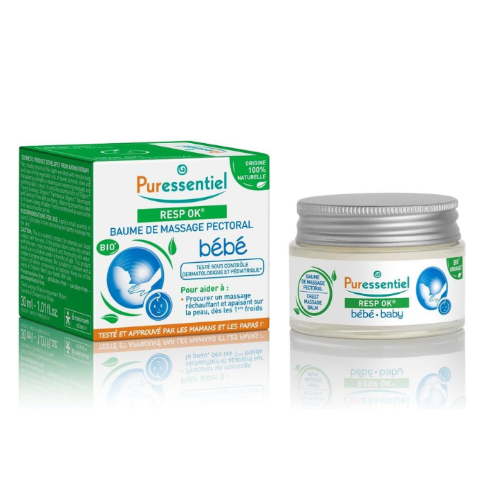 Puressentiel Respiratory RESP OK Pectoral Massage Balm Baby 30ml