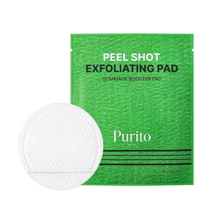 Purito Seoul Vegan Peel Shot Exfoliating Pad 8 ml 8's