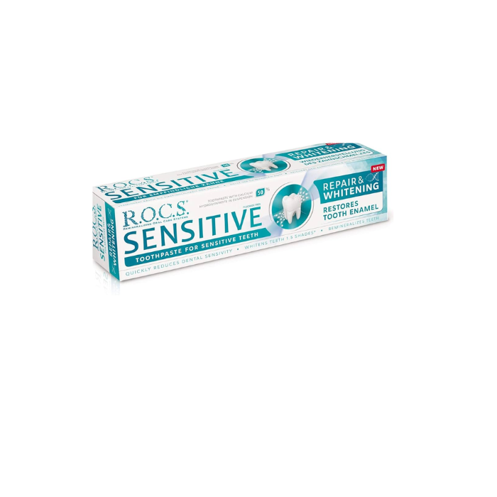 Rocs Sensitive Repair & Whitening Tooth Paste 75ml