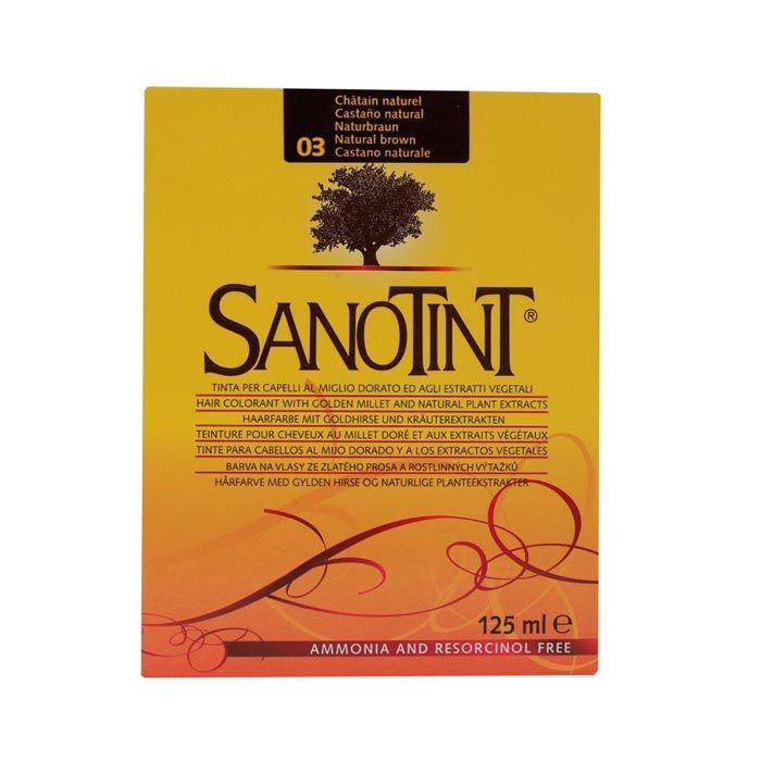 Sanotint Classic Hair Colour 125 ml Natural Brown 03
