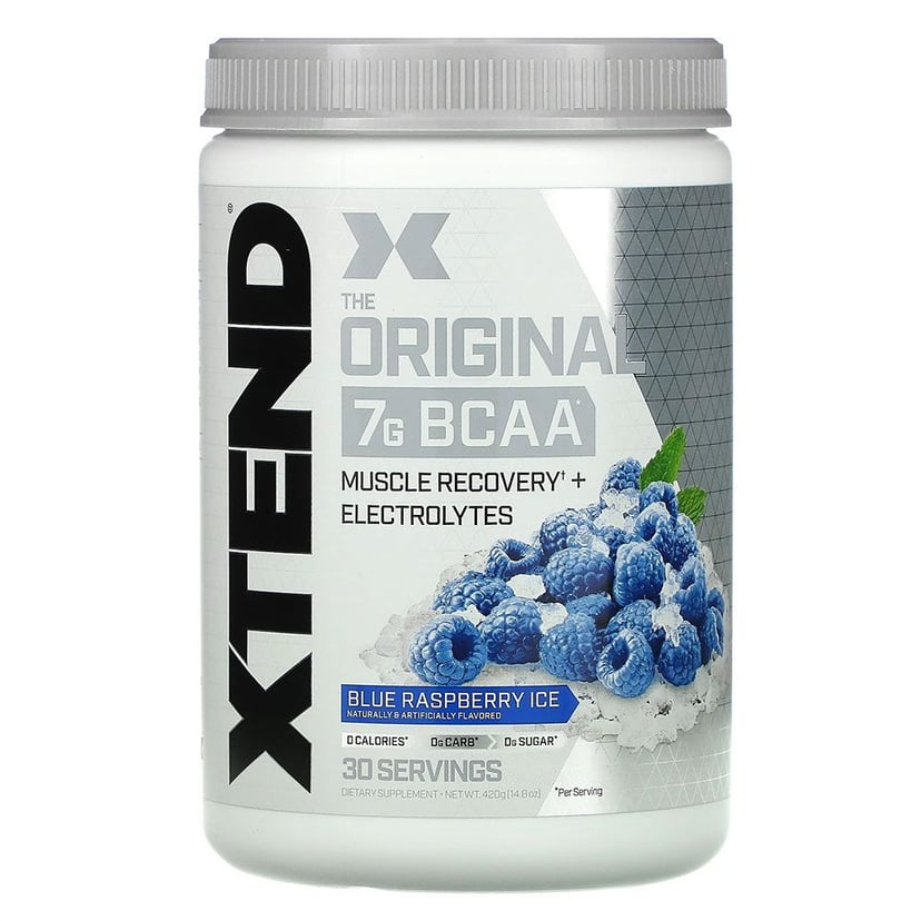 Scivation Xtend&nbsp;Bcaa Blue Rasp 30 Servings 41.4oz