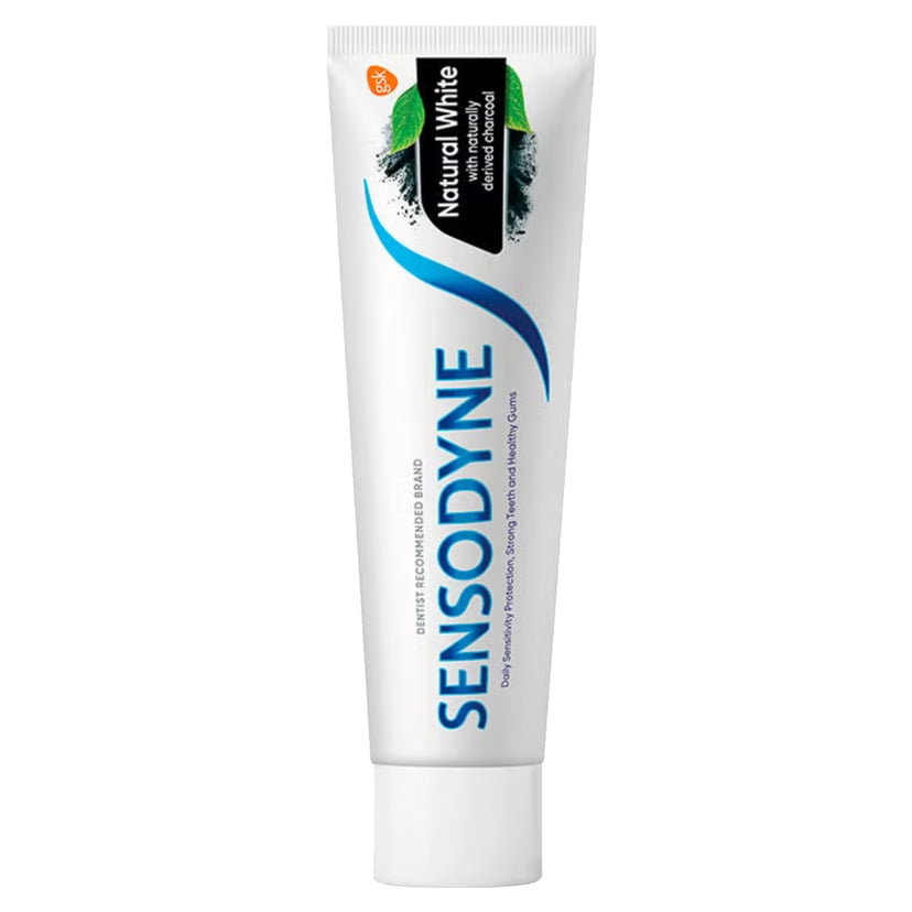 Sensodyne Natural White Charcoal Toothpaste 75ml