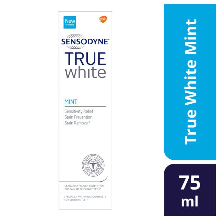 Sensodyne True White Mint Toothpaste 75 ml