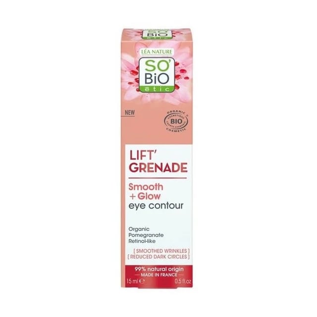 So Bio Etic Organic Lift Smooth + Glow Eye Contour 15ml