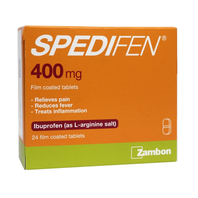 Spedifen 400MG Film Coated Tab 24s