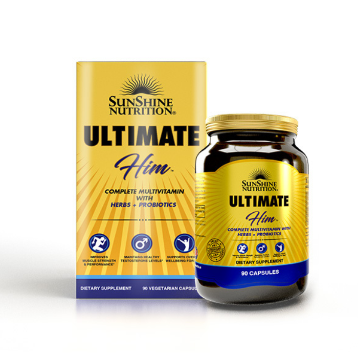 Sunshine Nutrition Ultimate Him Vegetarian Cap 90s