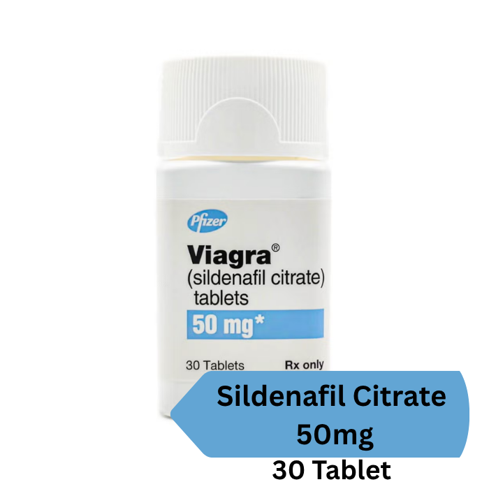 Viagra 50mg Tablet 30's Bottle