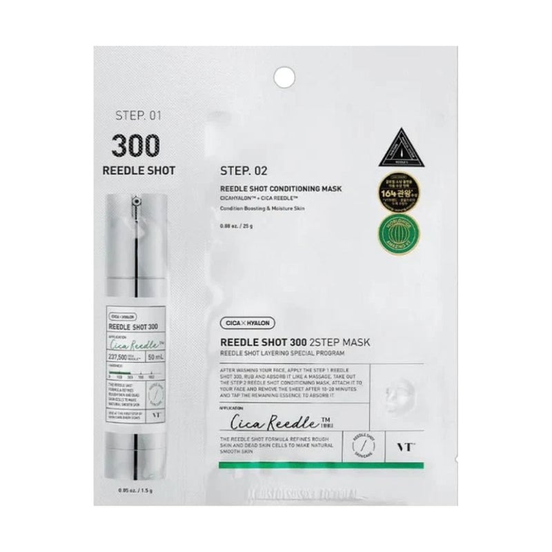 VT Cosmetics Reedle Shot 300 2Step Mask Sheet 25g
