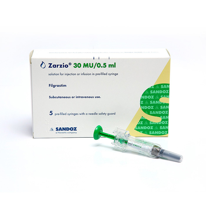 Zarzio 30MU/0.5ML Pre-Filled Syringe 0.5ML 5s