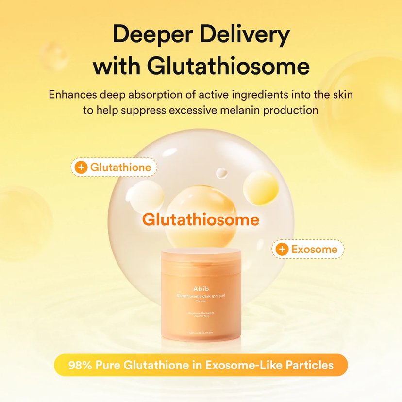 Abib Glutathiosome Dark Spot Pad Vita Touch Pad 250ML 70s