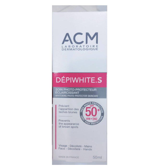 ACM Depiwhite S SPF50+ UVA UVB Protection Cream 50 ml