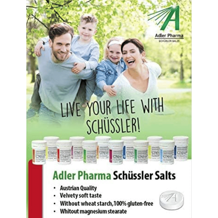 Adler Schussler Salt No.7 Magnesium Phosphoricum 6X, 100 Tablets