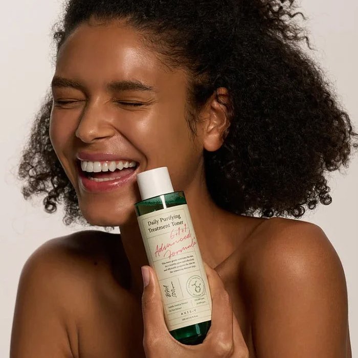Axis-Y Daily Purifying Treatment Toner - Calming, Acne-Fighting, Pore-Refining Korean Skincare 200ml