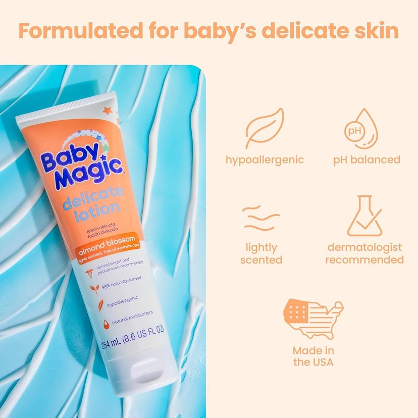 Baby Magic Almond Blossom Delicate Wash 254ml