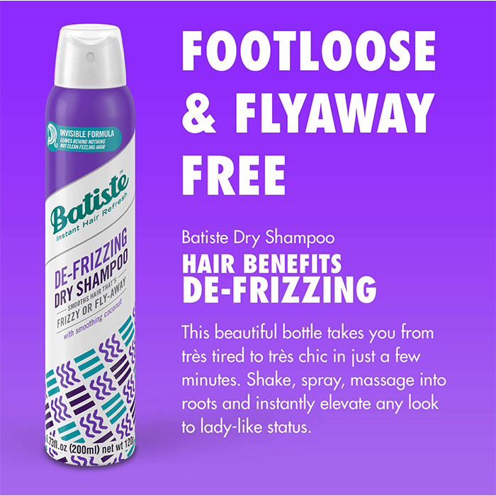 Batiste De-Frizz Dry Shampoo 200 ml