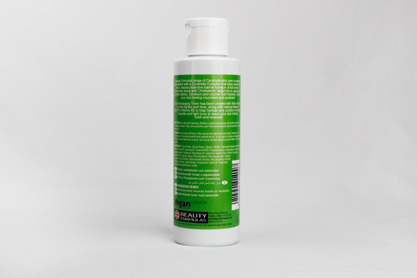 Beauty Formulas Ceramides Recharging, Hydrating & Skin Barrier Support Facial Toner, 150ml