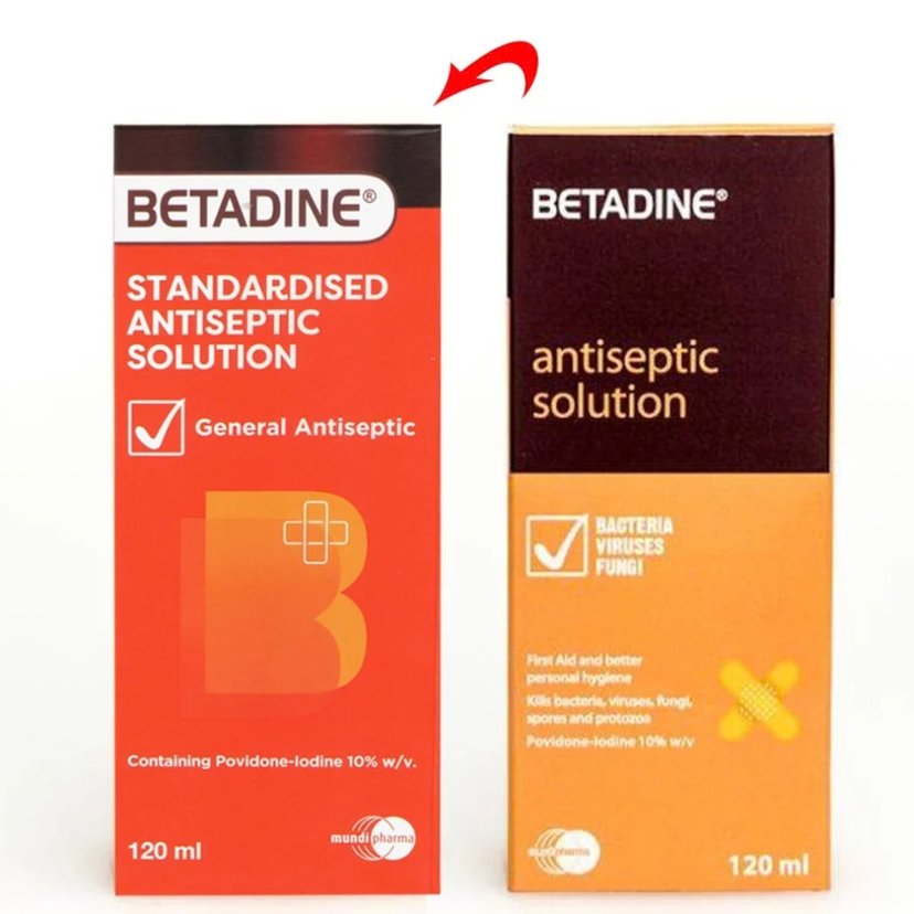 Betadine Antiseptic Solution 120ML