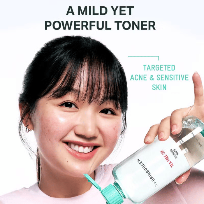 Bringgreen Tea Tree Cica Soothing Toner 250 ml