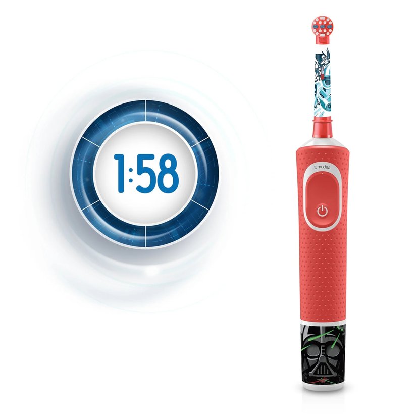 Braun Oral B Star Wars Recharge Toothbrush + Case D100.414.2