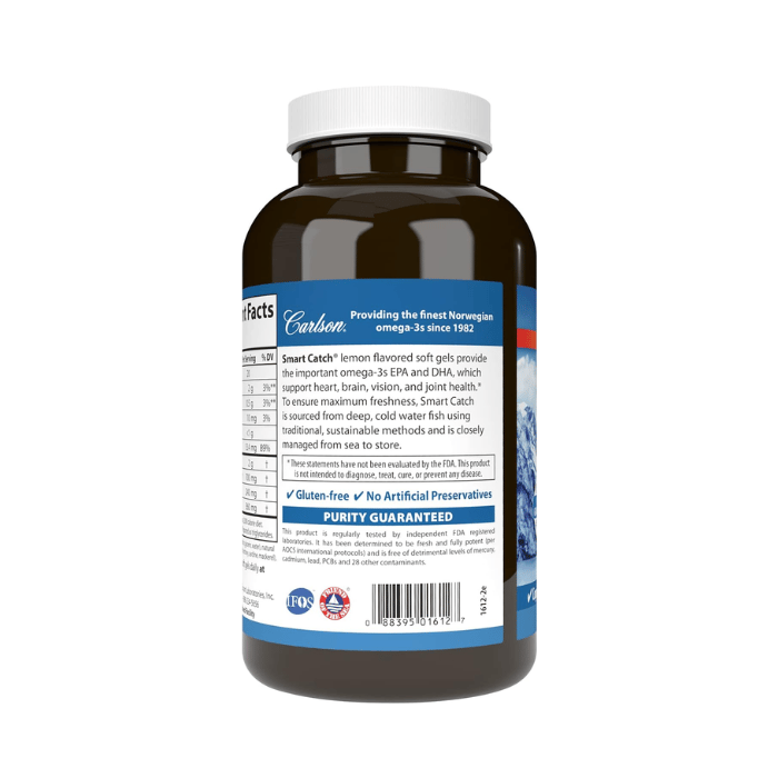 Carlson Smart Catch Omega-3  90 Softgels