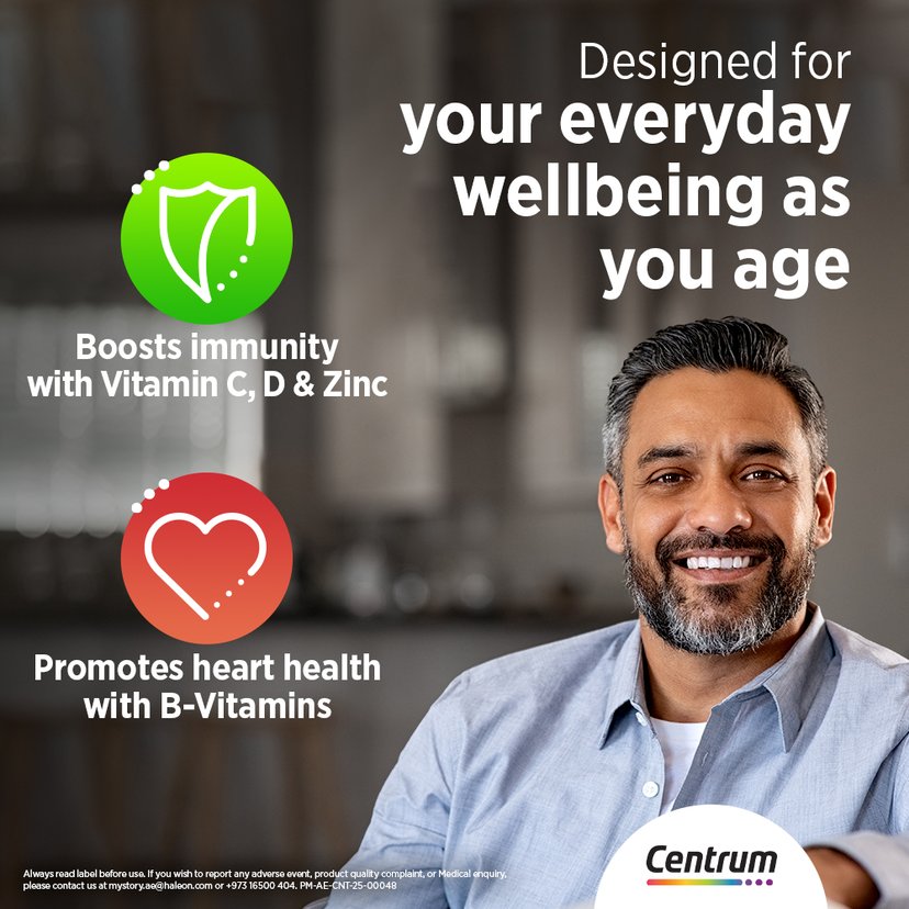 Centrum Silver With Lutein Specially formulated for Adults 50+ 100 Tablets