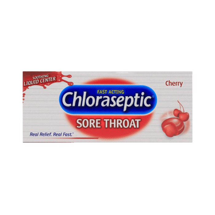 Chloraseptic Lc Lozenges Cherry 18's