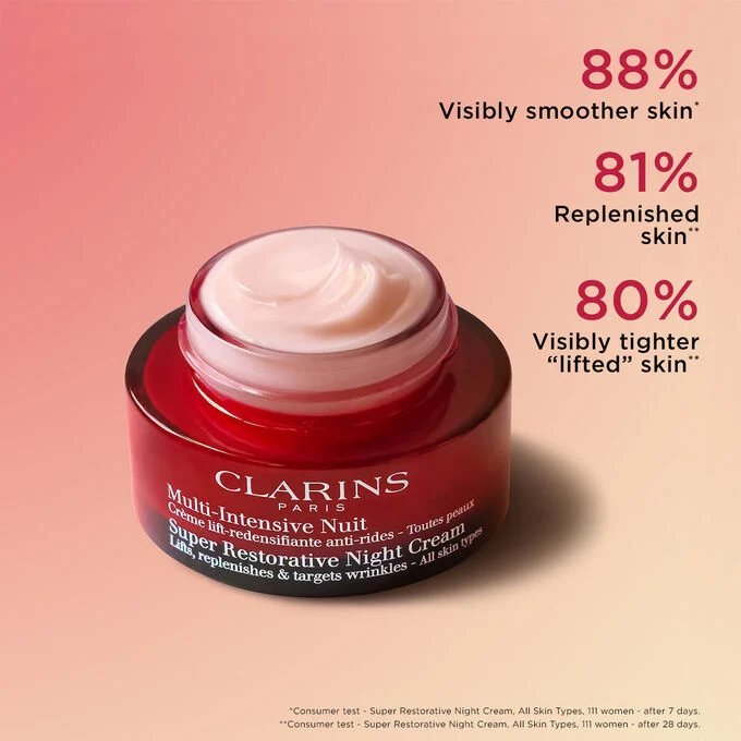 Clarins Super Restorative All Skin Types Night Cream 50ml