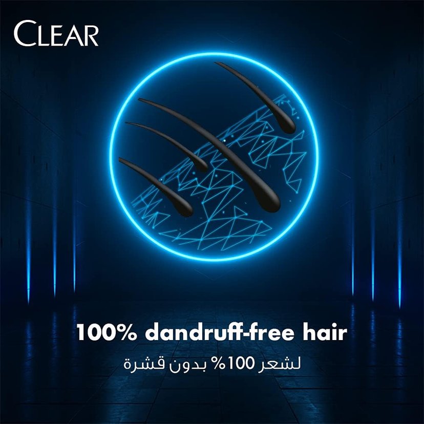 Clear Men's Deep Cleanse Shampoo 400ml