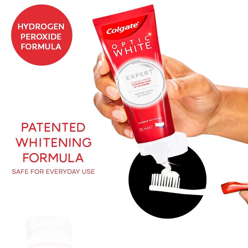 Colgate Optic White Expert White Whitening Toothpaste 75 ml