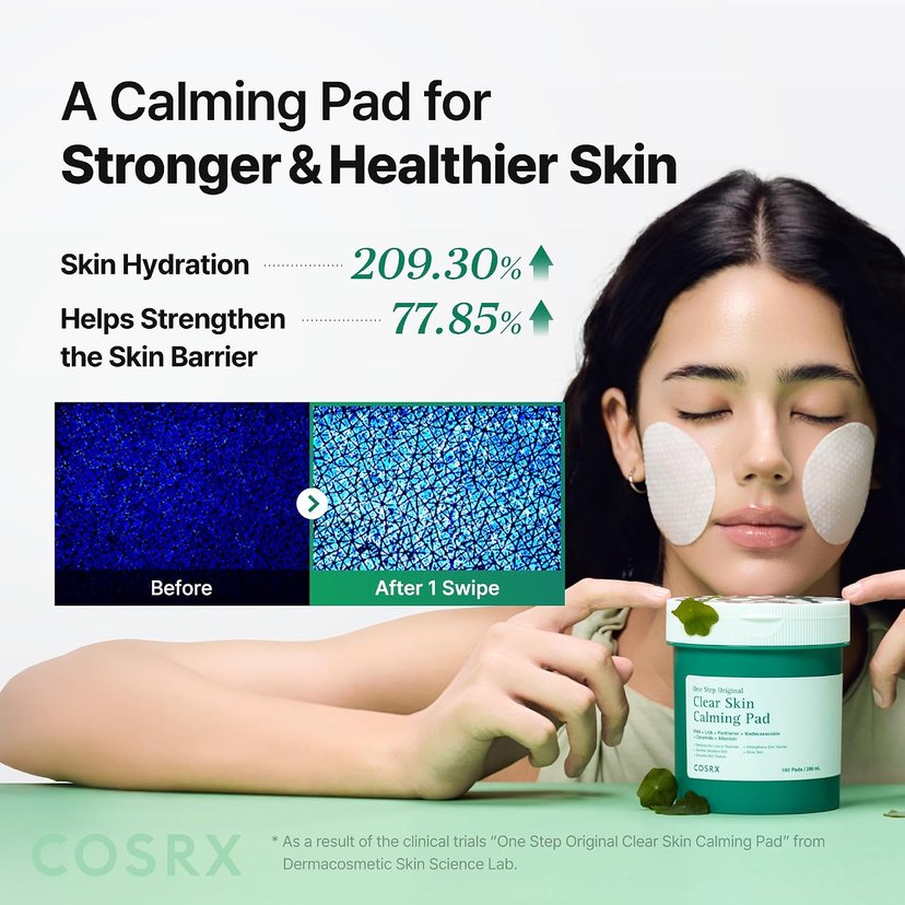 CosRx One Step Original Clear Skin Pad 280ml 100's