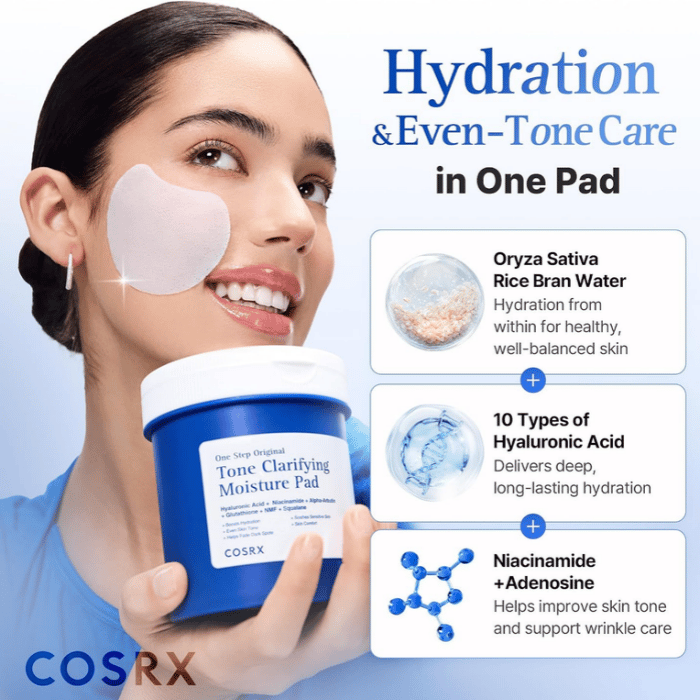 CosRx One Step Original Tone Clarifying Pad 230ml 100's