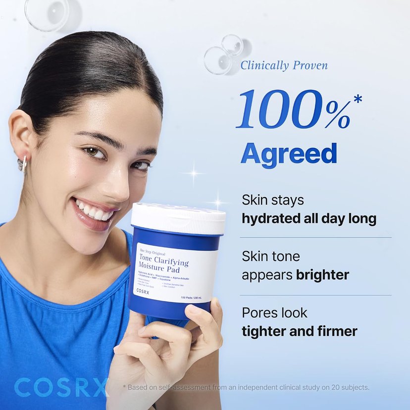 CosRx One Step Original Tone Clarifying Pad 230ml 100's