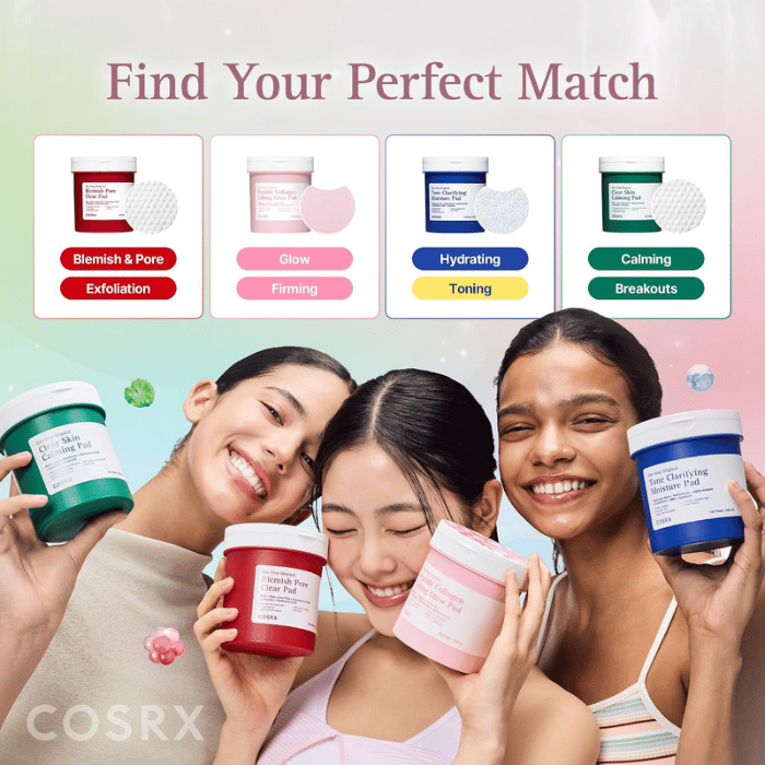 CosRx One Step Original Tone Clarifying Pad 230ml 100's