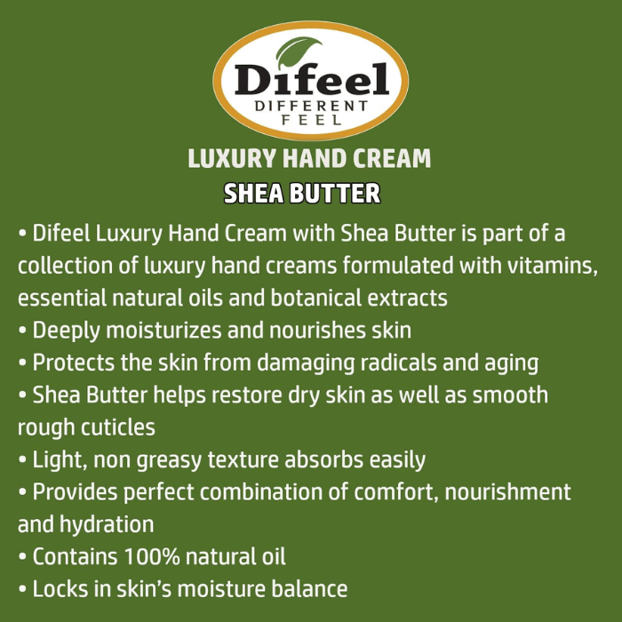 Difeel Hand Cream Shea Butter 40 g