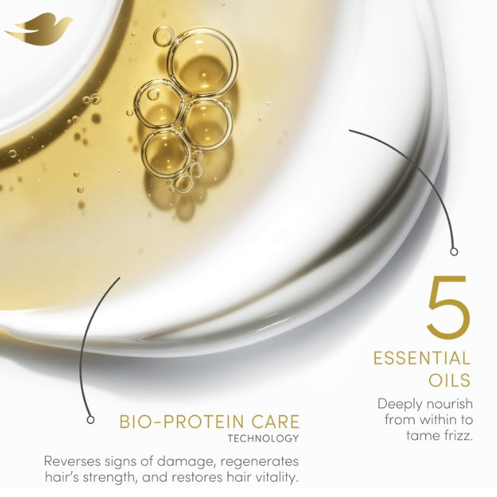 Dove Nutri Oil Shampoo 400 ml